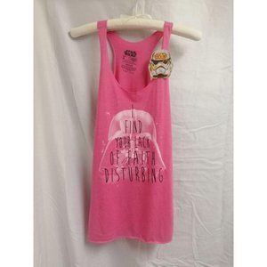 Pink disney Star Wars tank size small